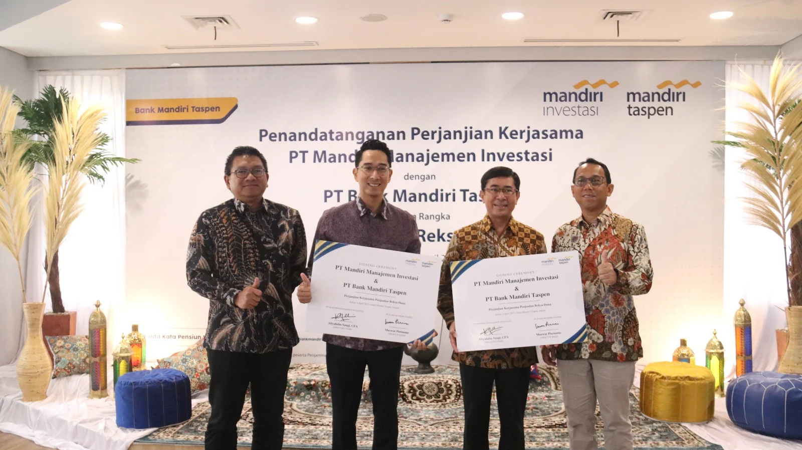 Perkuat Ekosistem Keuangan, Bank Mandiri Taspen Gandeng UGM Siapkan SDM Unggul