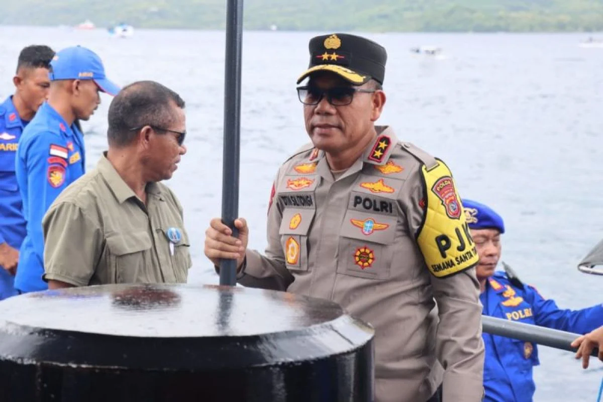 Polda NTT Pastikan Armada Laut Siap Mengamankan Prosesi Laut Semana Santa