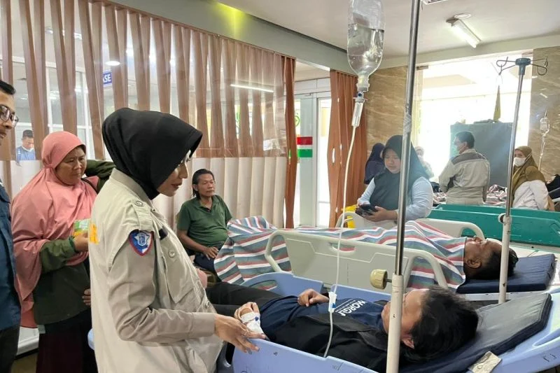 Polisi Beri Pendampingan Psikologi kepada Korban Kecelakaan Kereta Api di RSUD Bekasi