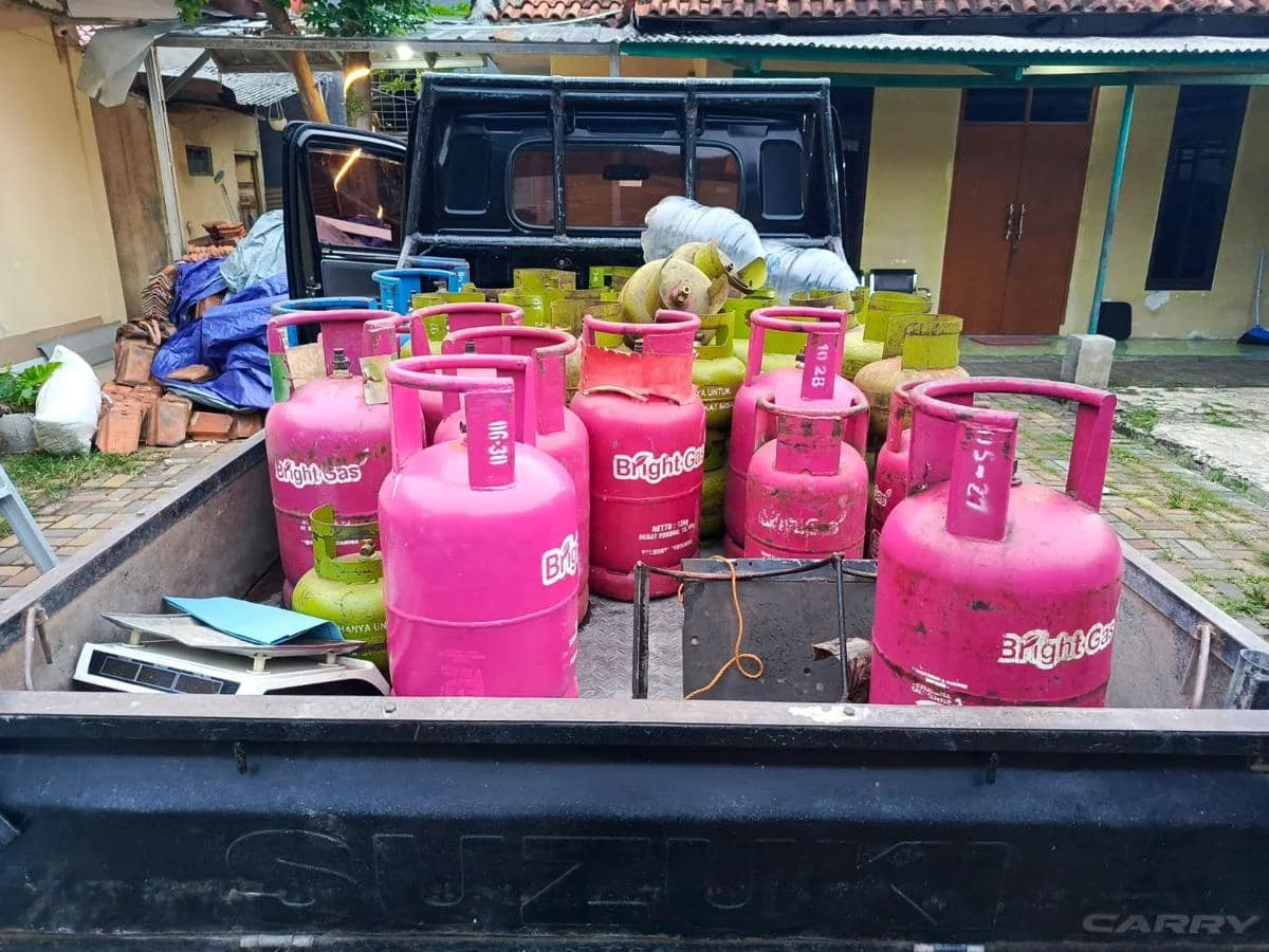 Polres Bogor Sita 793 Tabung LPG Bersubsidi dalam Kasus Pengoplosan