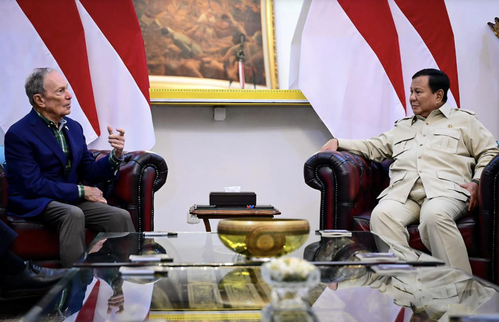 Prabowo Sambut Delegasi DASCO di Istana Kepresidenan Usai Kunjungan Luar Negeri