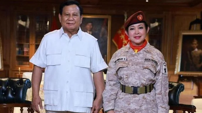 Prabowo Subianto Kirim Ucapan Ulang Tahun kepada Titiek Soeharto lewat Video