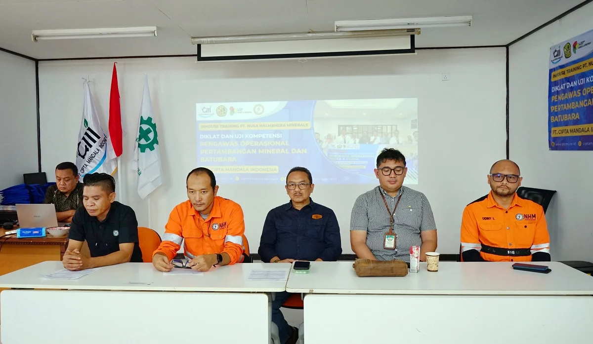 PT NHM Dorong Penguatan Kompetensi Juru Ledak di Site Gosowong