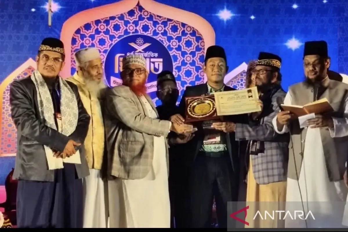 Qari Kaltim Imranul Karim Raih Juara Pertama MTQ Internasional 2026 di Rusia