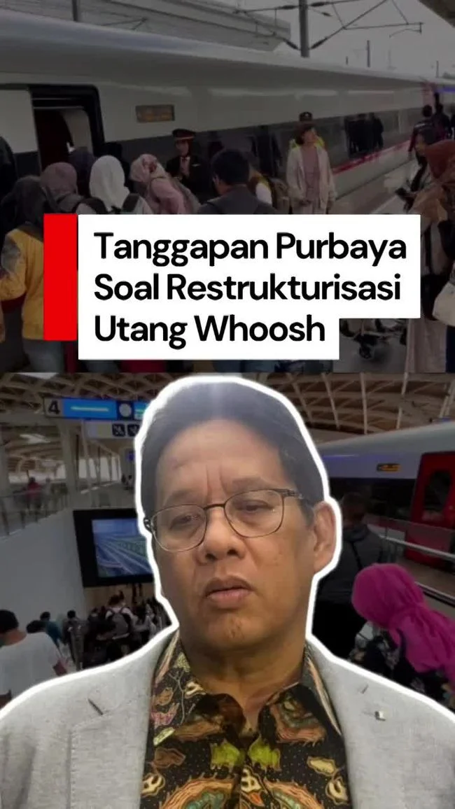 Restrukturisasi Utang Whoosh Segera Diumumkan, Purbaya: Tiongkok Nggak Usah Khawatir!