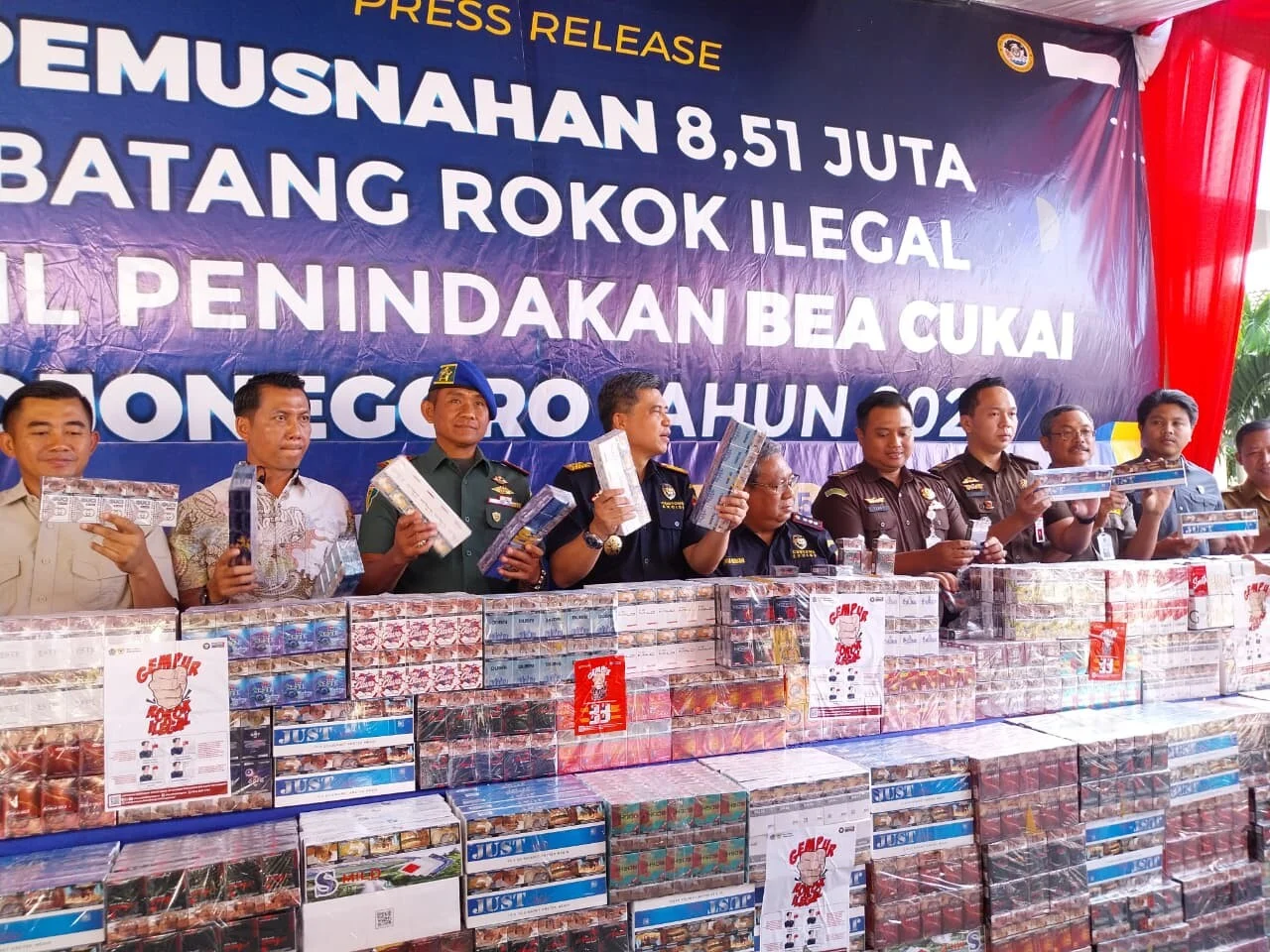 Rokok Ilegal Gerus Penerimaan Negara, Penegakan Hukum Tak Bisa Ditawar