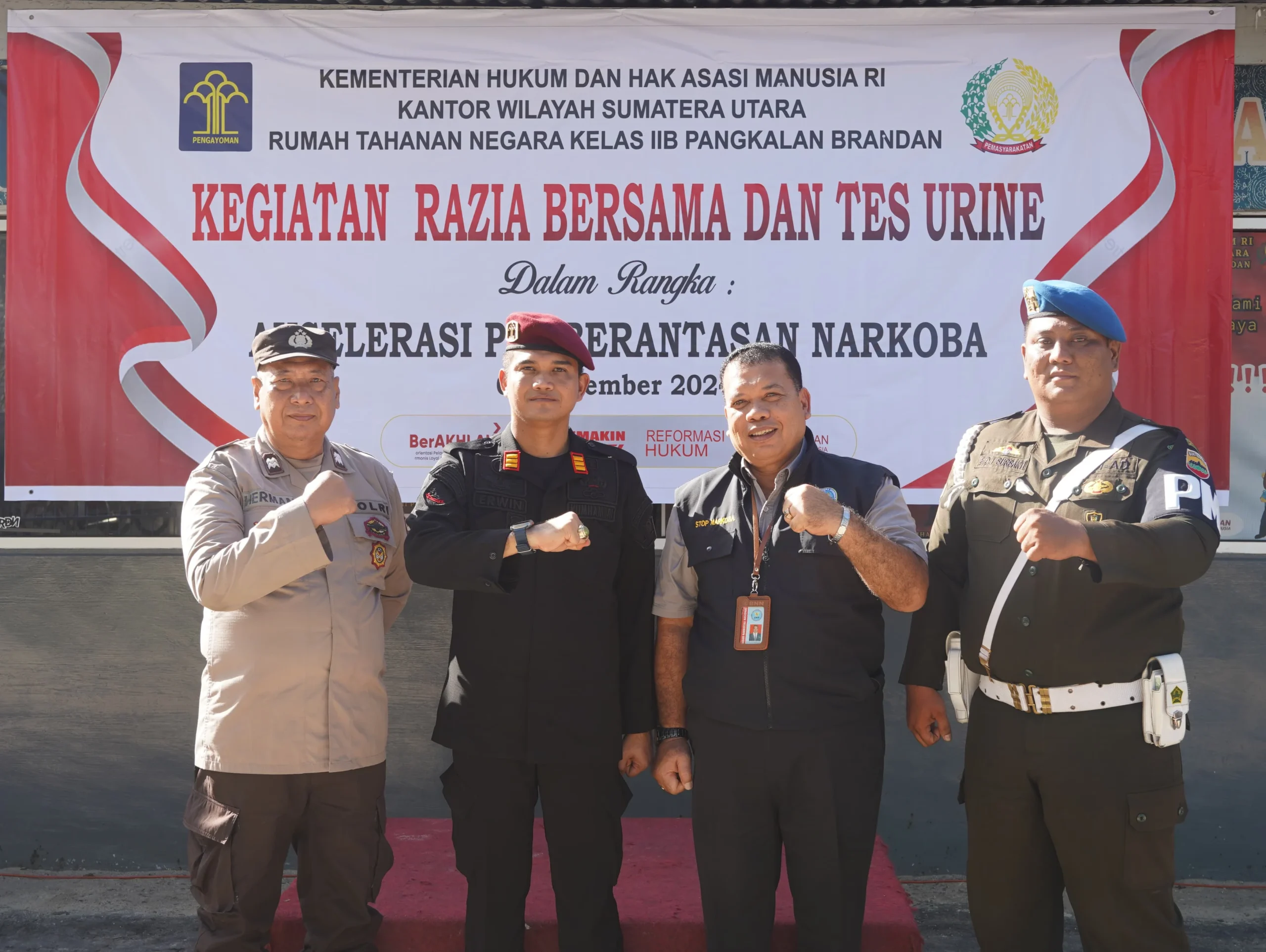 Rutan Ambon Perketat Pengamanan lewat Razia dan Tes Urine