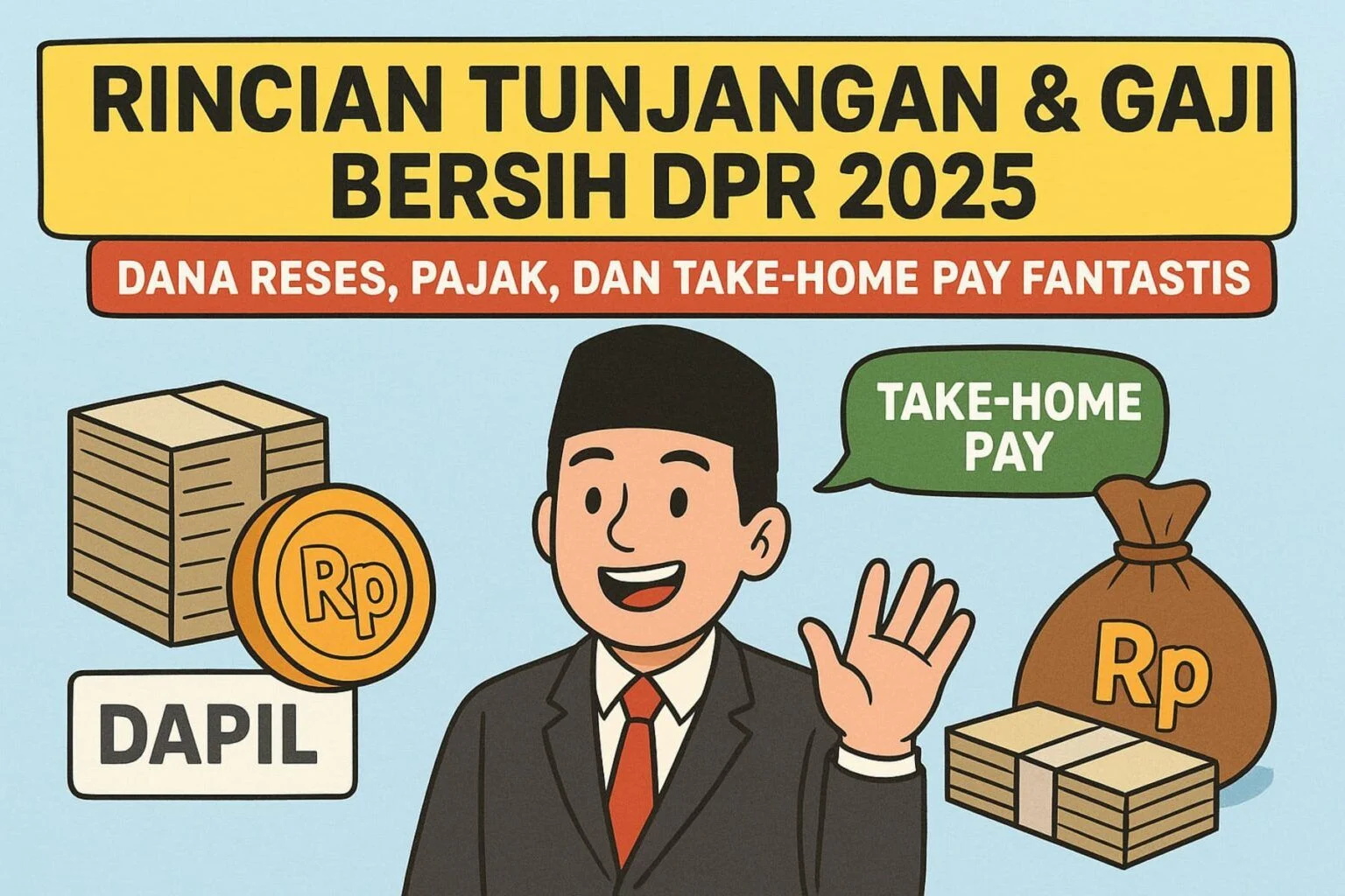 Sahroni Sumbangkan Seluruh Gaji dan Tunjangan DPR Senilai Rp 67,7 Juta