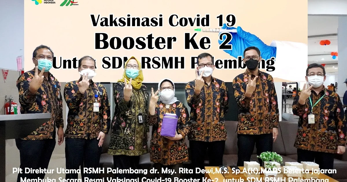 Sebanyak 100 Tenaga Kesehatan RSMH Palembang Terima Vaksinasi MR