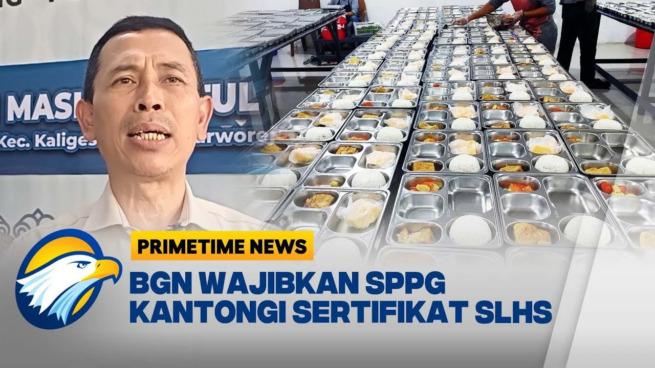 SPPG Ber-SLHS Meningkat Tajam, Waka BGN: Agustus Seluruh SPPG Harus Sudah Bersertifikat