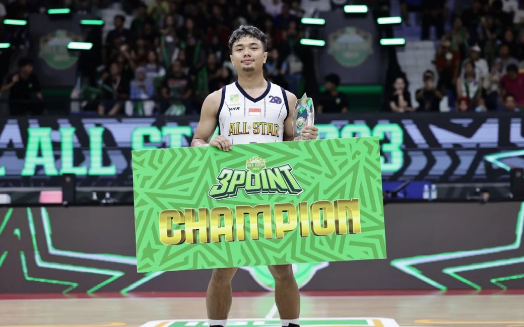 Tampil tanpa beban jadi kunci Agassi menangi 3-Point Contest IBL 2026