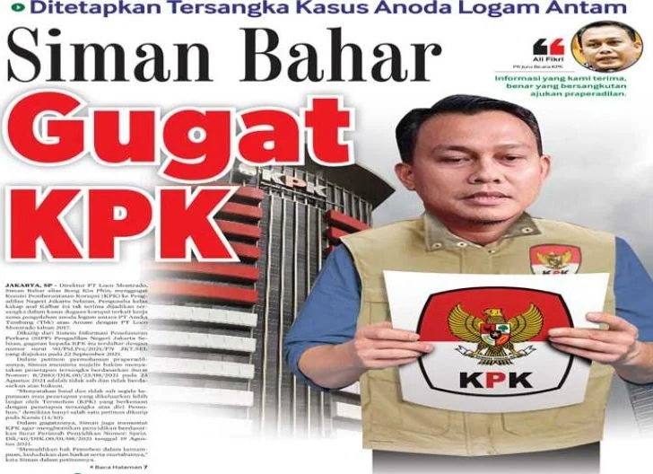 Tersangka Dugaan Korupsi Anoda Logam Antam Siman Bahar Meninggal di Tiongkok, KPK Resmi Terbitkan SP3
