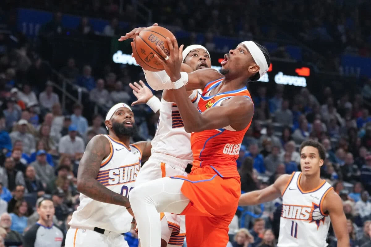 Thunder Hancurkan Suns 119-84 di Game 1 Playoff NBA
