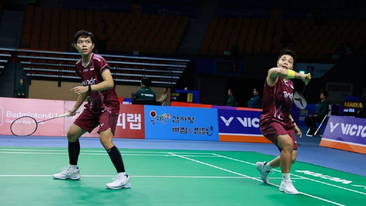 Tiwi/Fadia Bungkam Ganda Korea Selatan Baek Ha‑na/Lee So‑hee di 16 Besar BCA Open