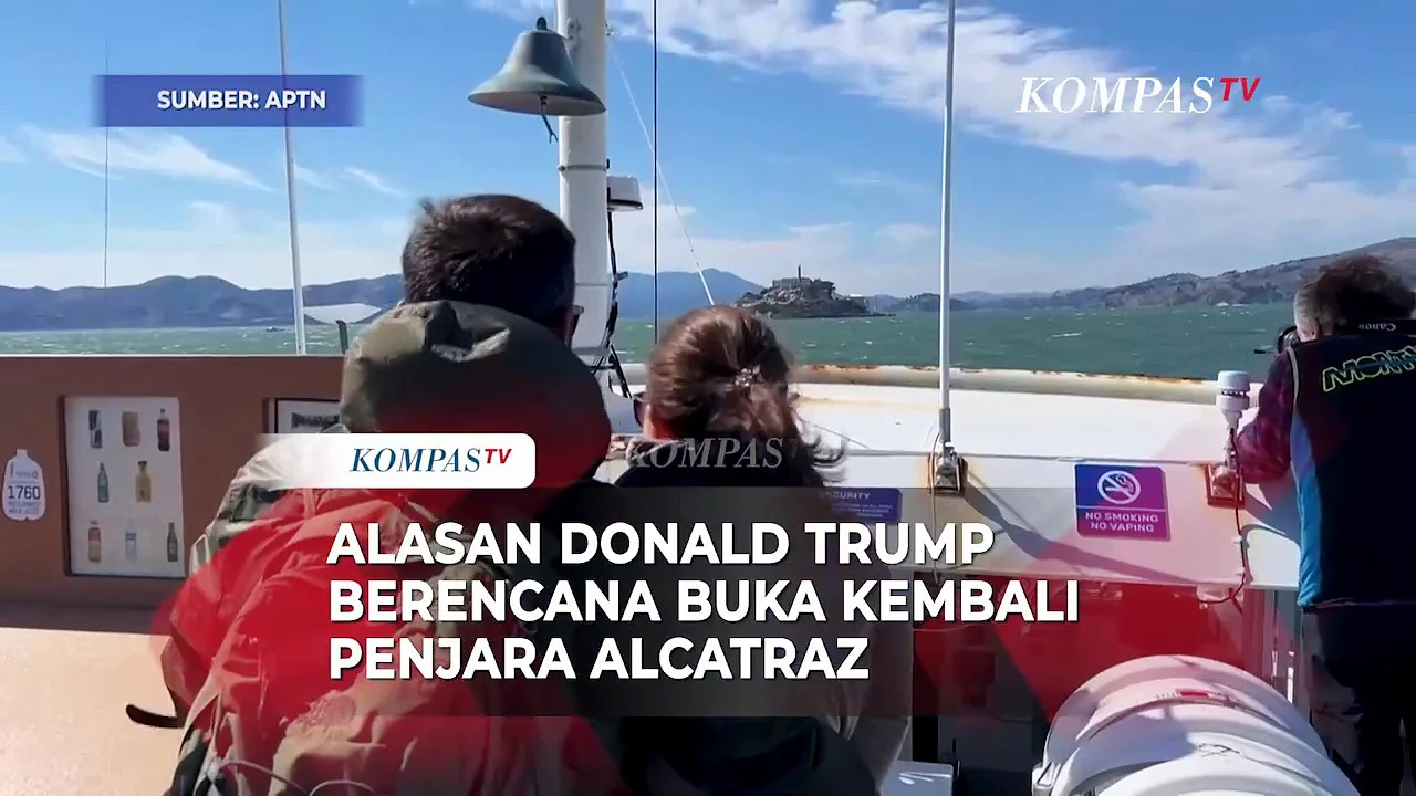 Trump Minta Dana Rp2,6 Triliun untuk Membuka Kembali Penjara Alcatraz
