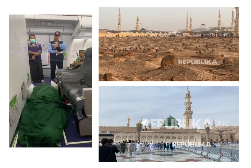 Usai gangguan teknis, pesawat haji mendarat aman di Madinah