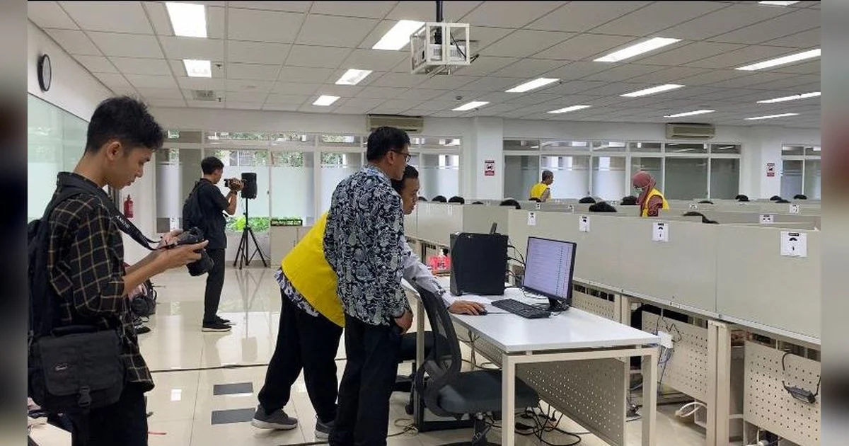 UTBK 2026 di UI Dijaga Ketat, Seluruh Peserta Diperiksa Pakai Metal Detector