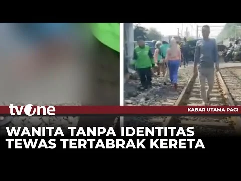 Wanita 22 Tahun Tewas Tersambar Kereta di Rel Cikoko Pancoran