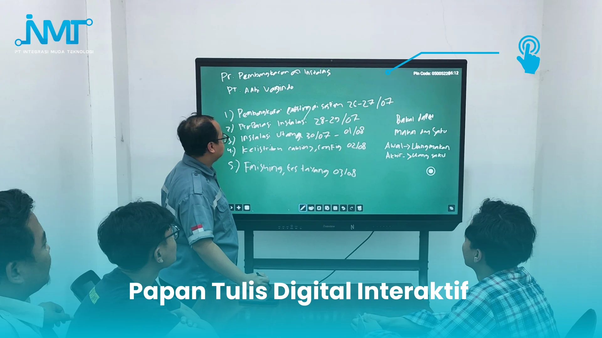 Wow! Penggunaan 288.000 Papan Tulis Interaktif Indonesia Disorot Dunia
