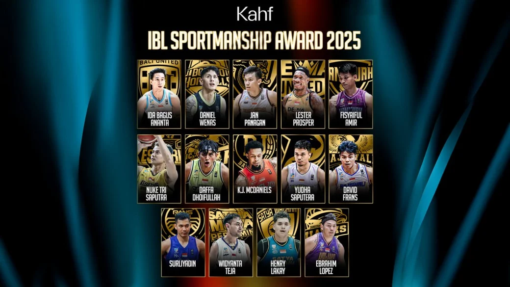 11 Pemain Masuk Nominasi IBL Sportsmanship Award 2026