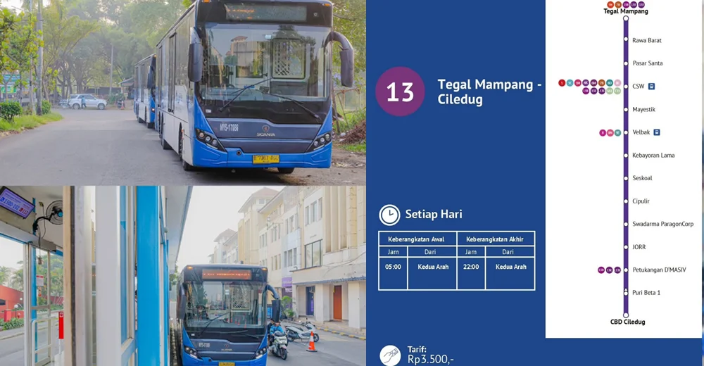 13 Rute Transjakarta Mulai Beroperasi Pukul 10.00 Akibat Kegiatan Lari