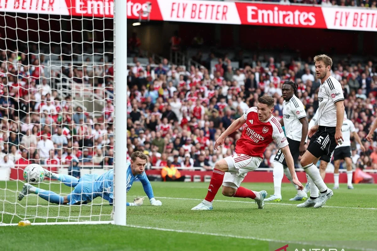 Arsenal bekuk Fulham 3-0, jaga asa peluang juara Liga Inggris