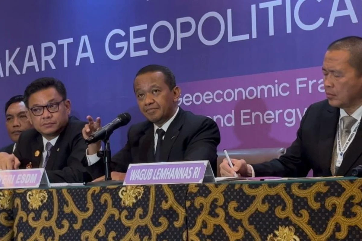 Bahlil Ungkap Indonesia Rangking Kedua dalam Ketahanan Energi Global