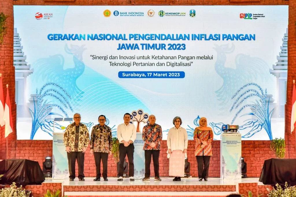 Bank Indonesia Luncurkan Gerakan Pengendalian Inflasi dan Pangan Sejahtera di Jawa Timur