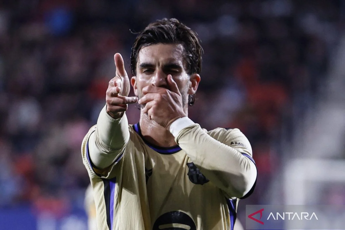 Barcelona di Ambang Juara Usai Tundukkan Osasuna 2-1