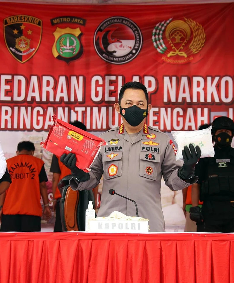 Bareskrim Polri Guling Sindikat Narkoba di Samarinda