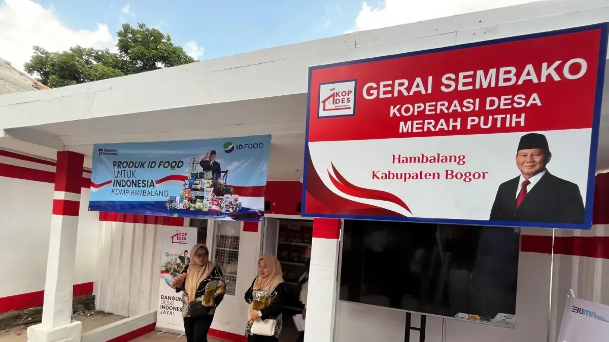 Baru 8.672 Unit Rampung, Realisasi Koperasi Merah Putih Masih Jauh dari Target