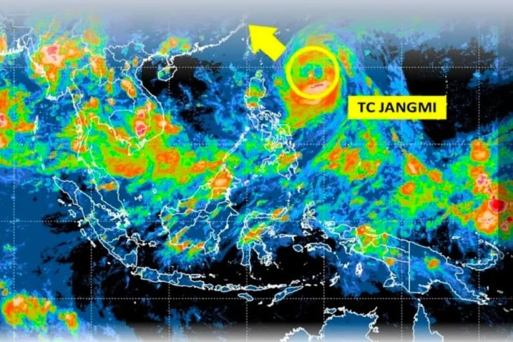 BMKG Sebut Siklon Tropis Jangmi Menguat, Ini Dampak Cuacanya bagi Indonesia