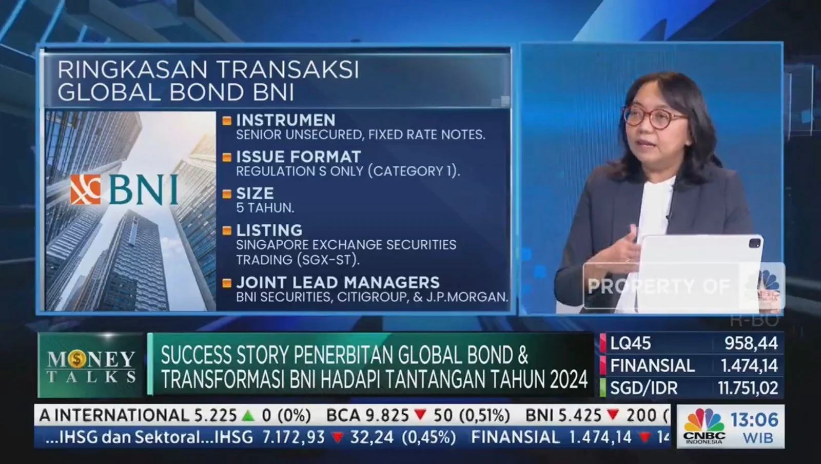 BNI Kumpulkan USD700 Juta lewat Penerbitan AT1, Permintaan Investor Oversubscribe 3,6 Kali