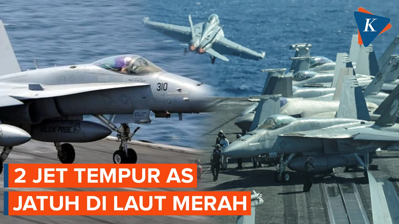 Bukan Ditembak Musuh, 2 Jet Tempur Utama AS Ini Malah Tabrakan dan Jatuh