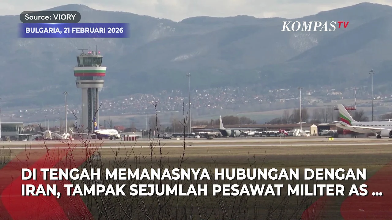 Bulgaria Akhiri Izin Penempatan Pesawat Militer AS di Sofia Akhir Juni