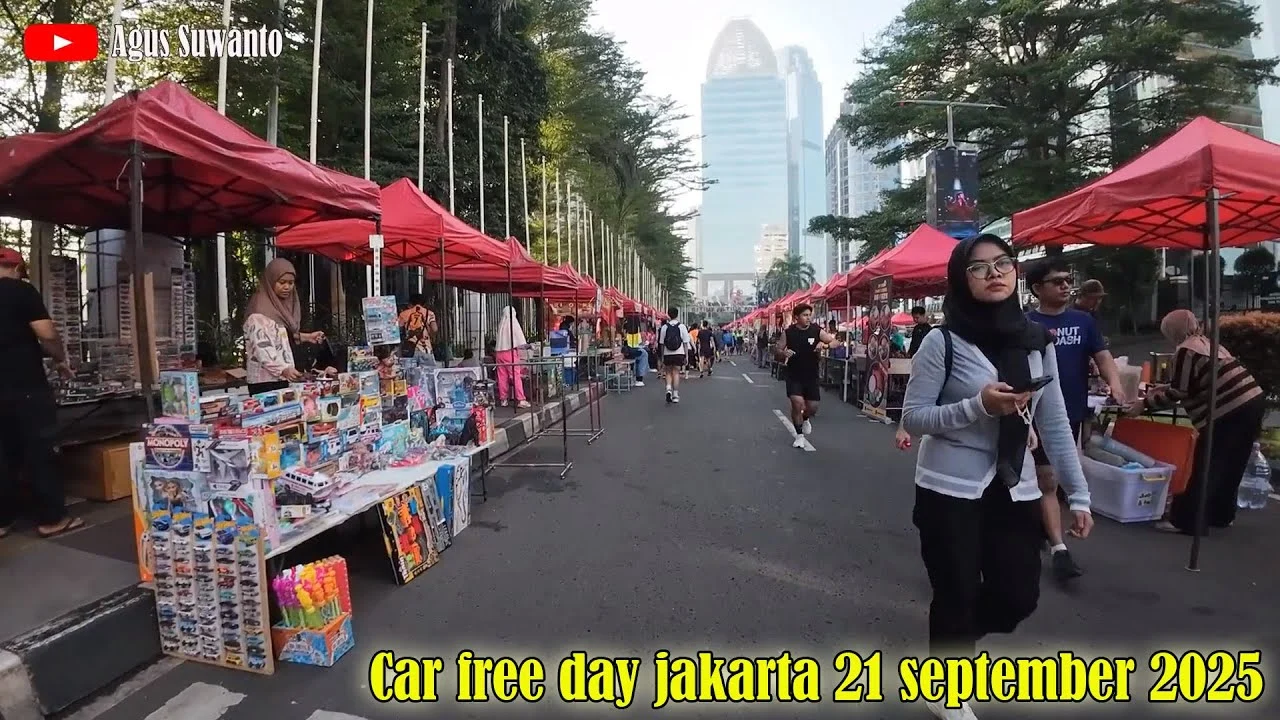Car Free Day Jakarta Dihentikan untuk Memperingati Waisak
