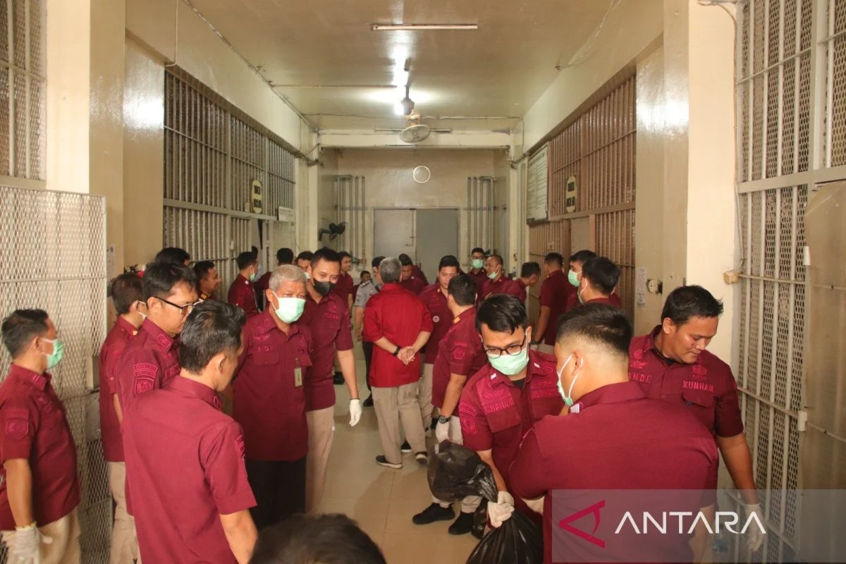 Cegah peredaran narkoba dengan razia blok hunian di Lapas