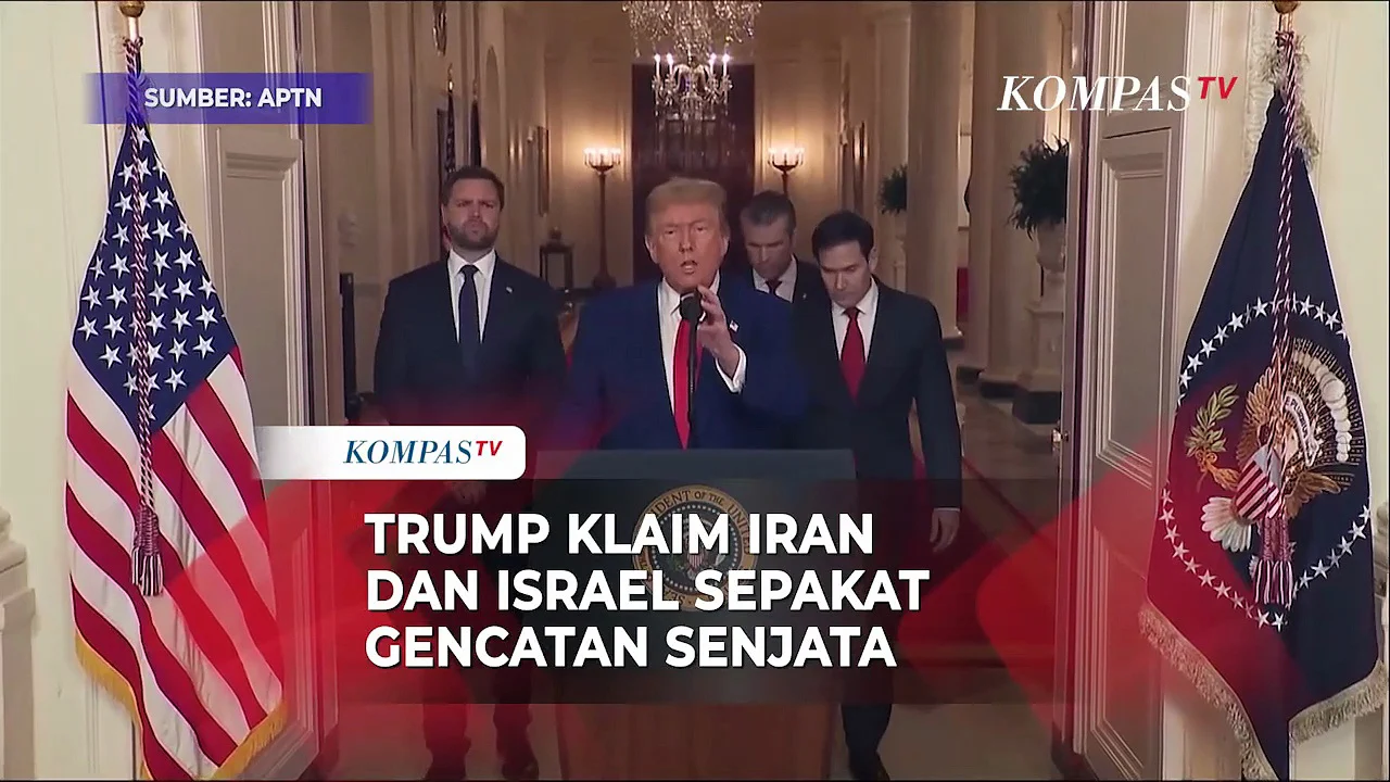 Cek Fakta: Video Klaim Trump Kena Stroke Karena Kalah Strategi Perang dengan Iran