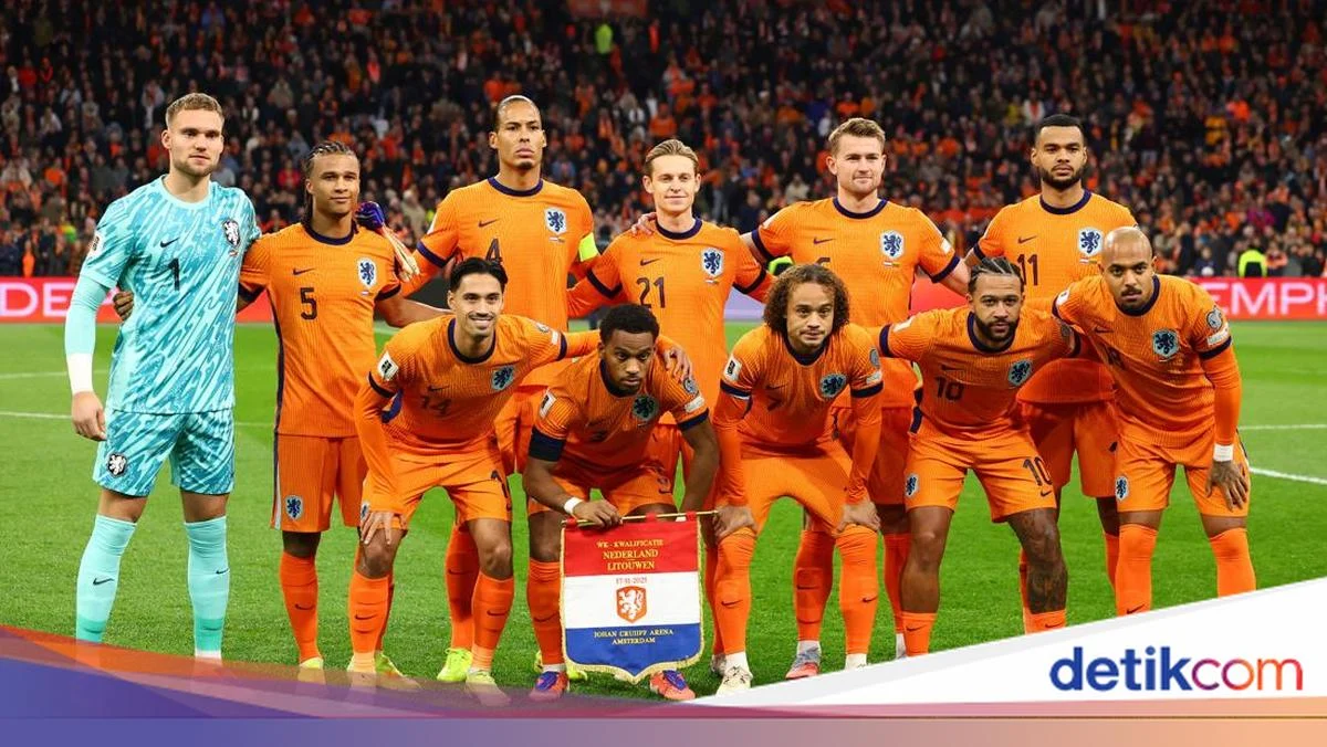Daftar Lengkap Skuad Timnas Belanda untuk Piala Dunia 2026: De Ligt dan Frimpong Tak Masuk