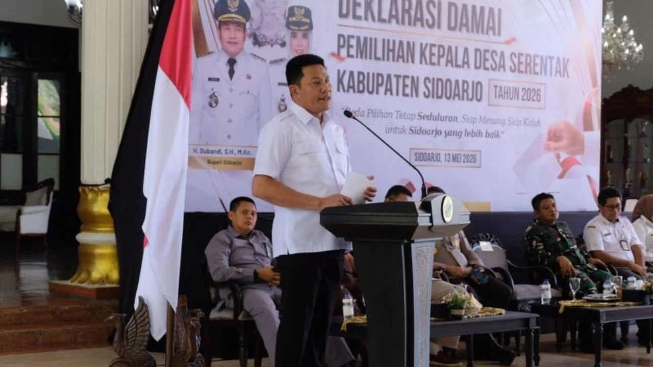 Deklarasi Damai Pilkades Sidoarjo 2026: Komitmen Kuat Jaga Kondusifitas Daerah