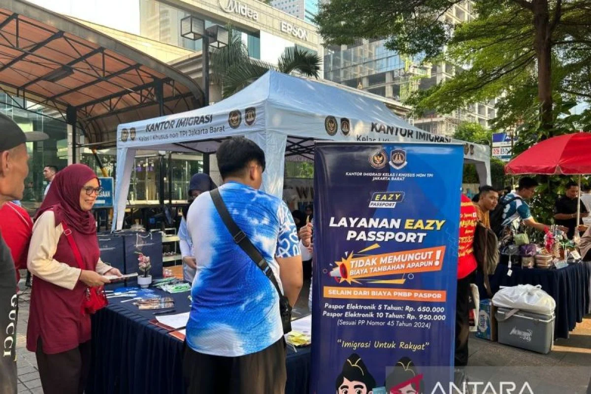 Ditjen Imigrasi Sediakan Kuota 50 Paspor di CFD Sudirman