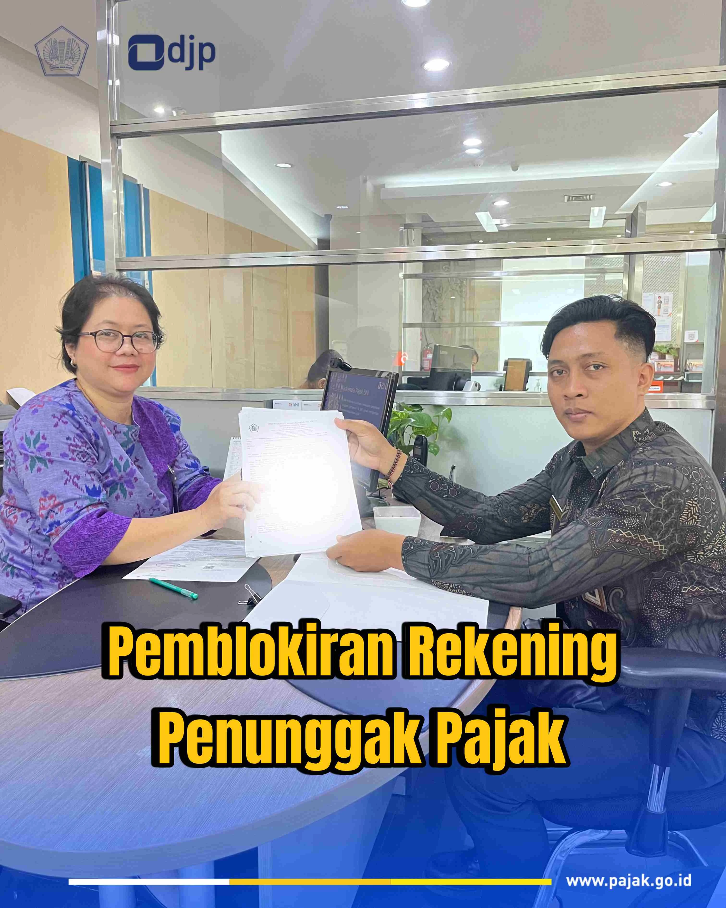 DJP Blokir 2.100 Rekening Penunggak Pajak di Sulselbartra