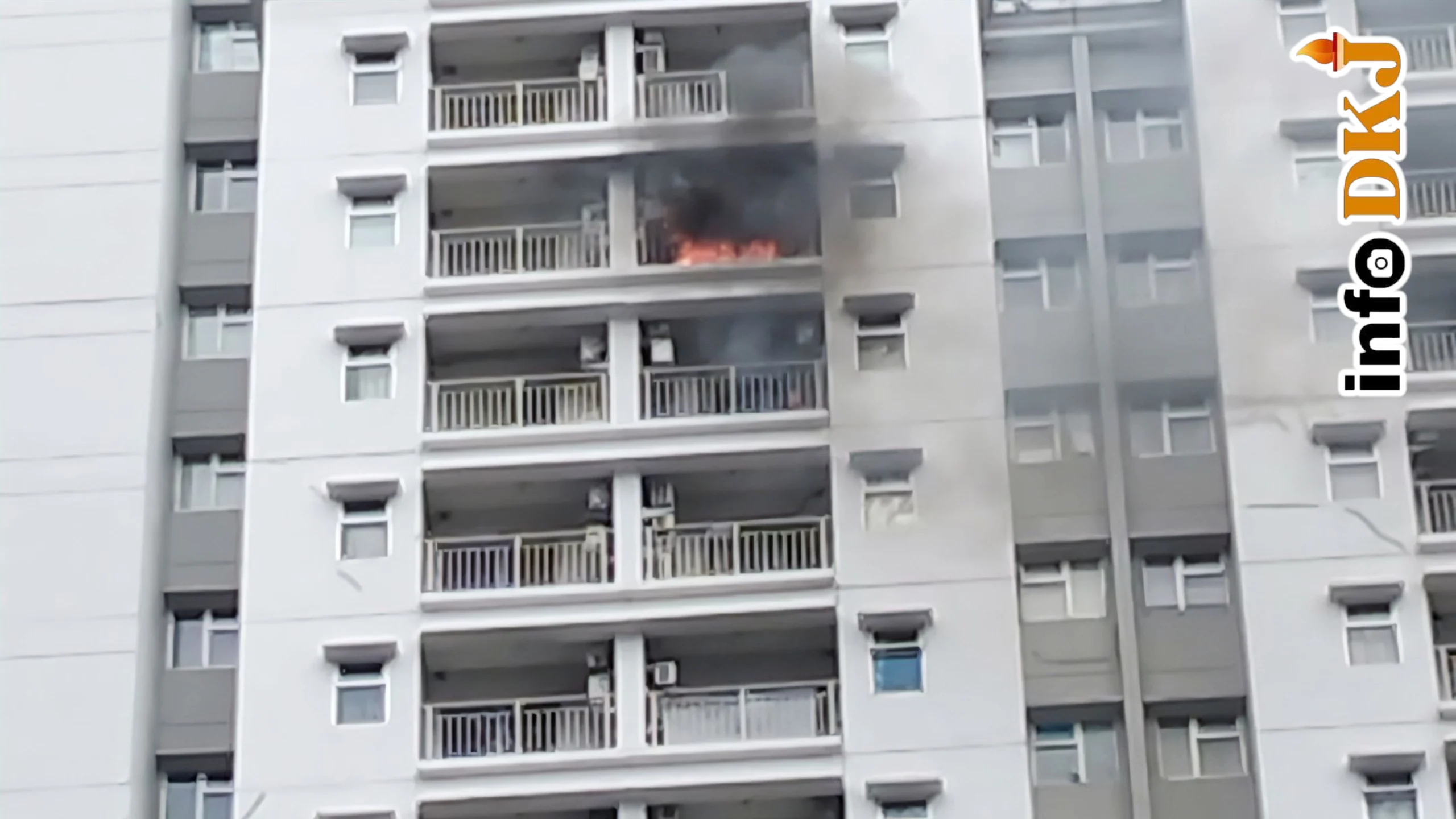 DKI kemarin, kebakaran Apartemen Mediterania hingga distribusi sembako May Day