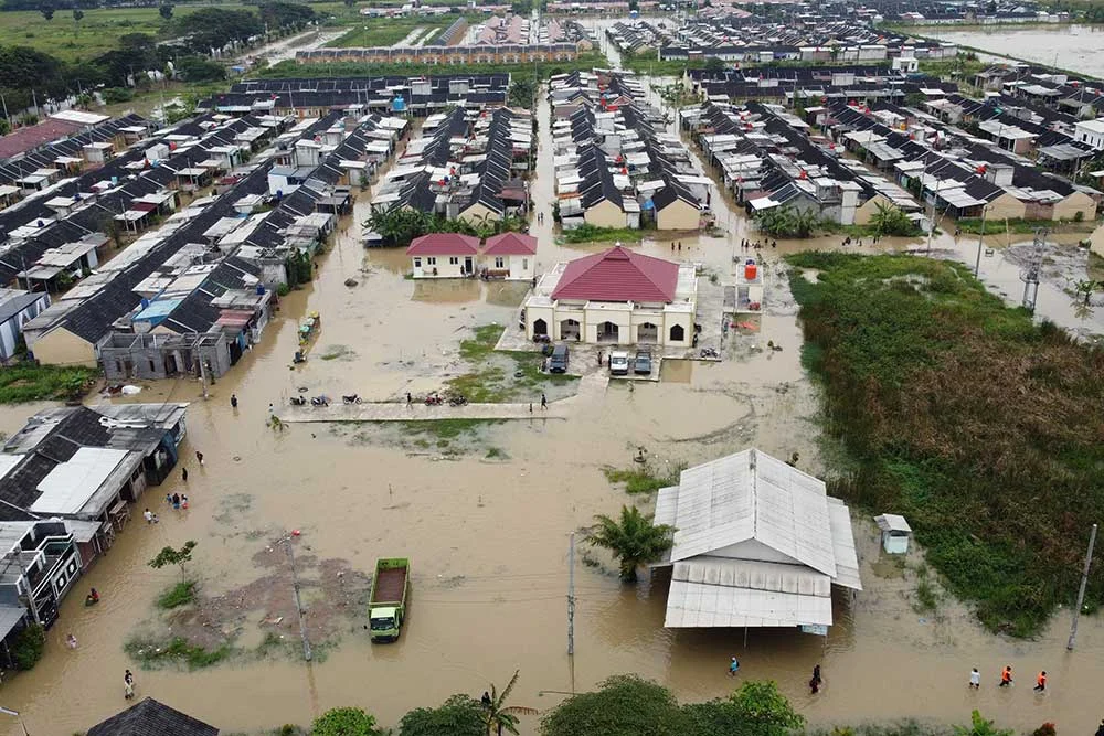 Dua RT di Bekasi Utara Terendam Banjir, Air Mencapai 1 Meter