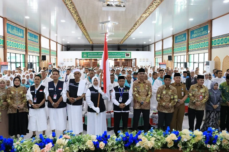Embarkasi Banjarmasin Luncurkan JCH Kloter 08 Asal Kalsel-Kalteng