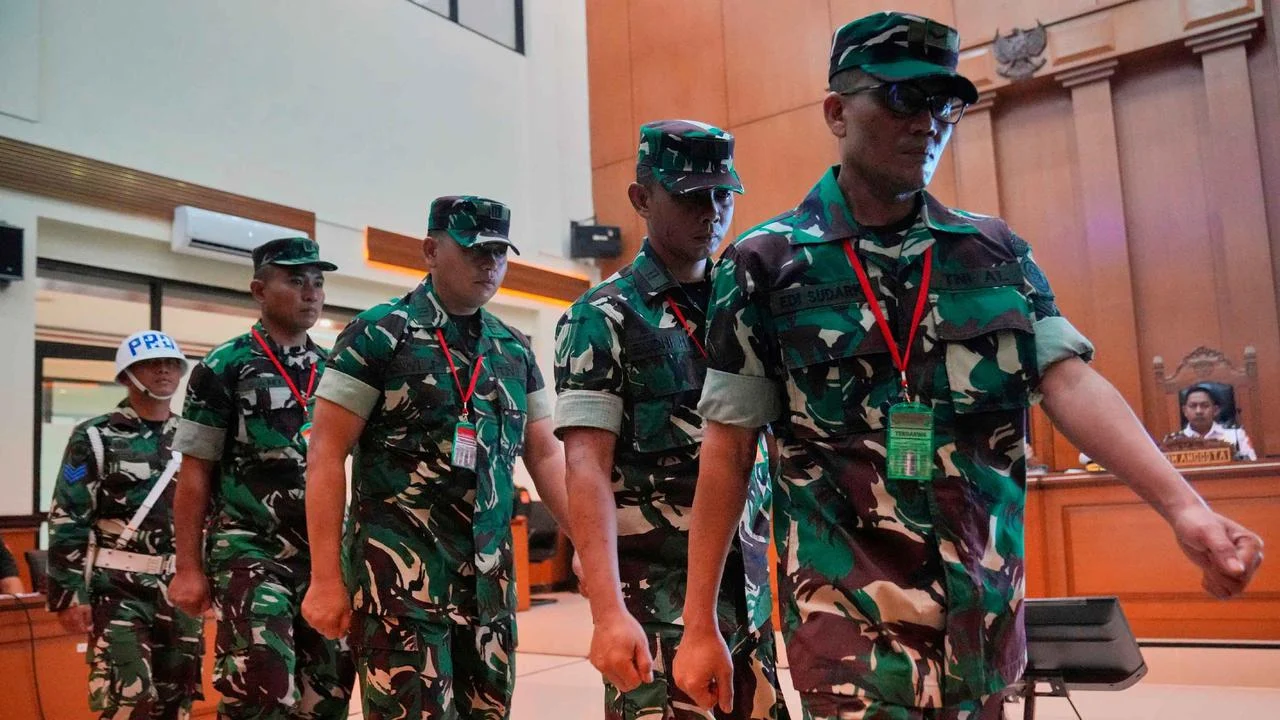 Empat Personel TNI Hadapi Sidang Tuntutan dalam Kasus Andrie Yunus