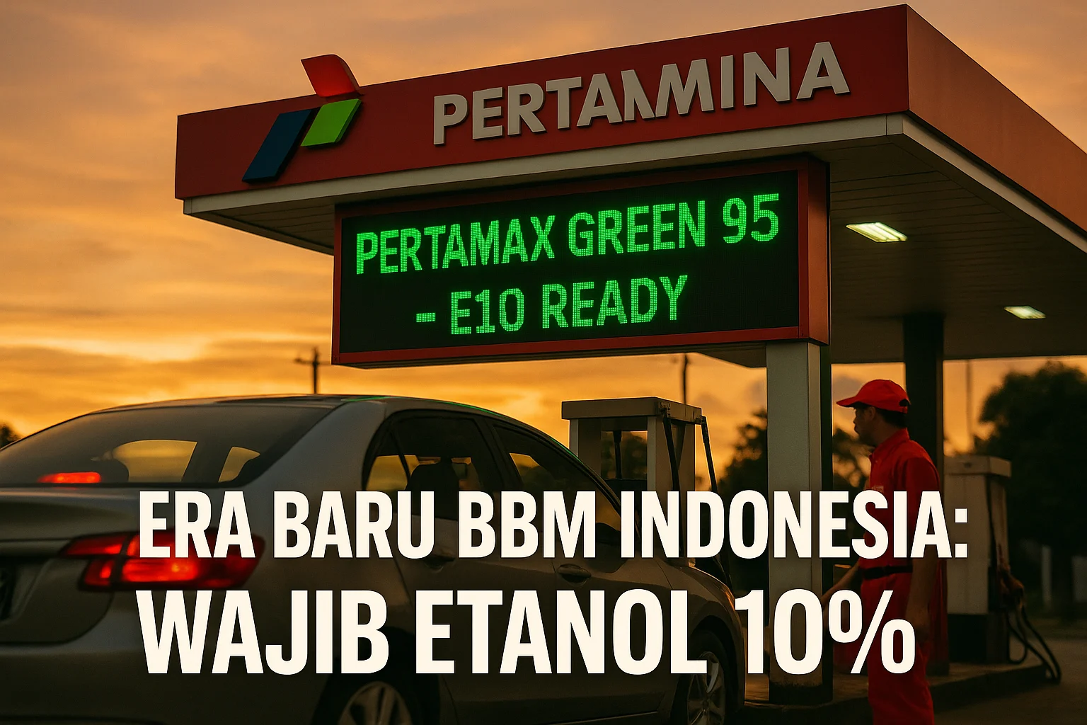 ESDM Tegaskan Wajib Bensin Campur Etanol 5% (E5) Mulai Juli 2026