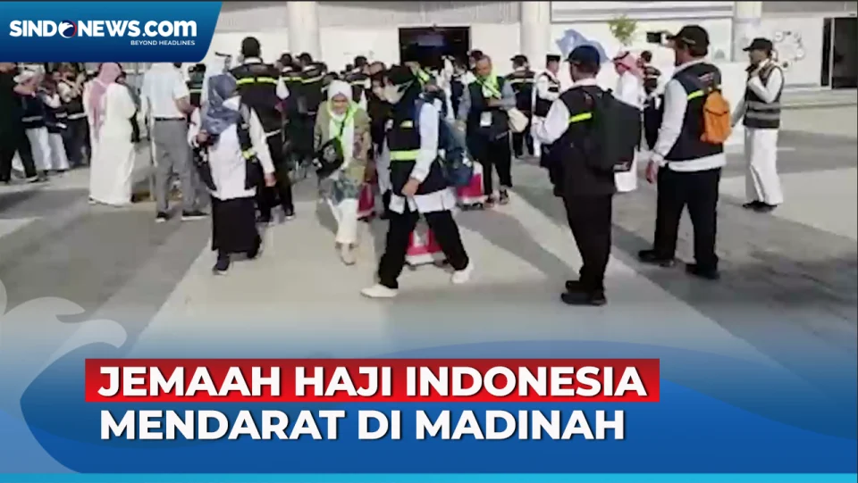 Gelombang Pertama Jemaah Haji Indonesia Tinggalkan Madinah