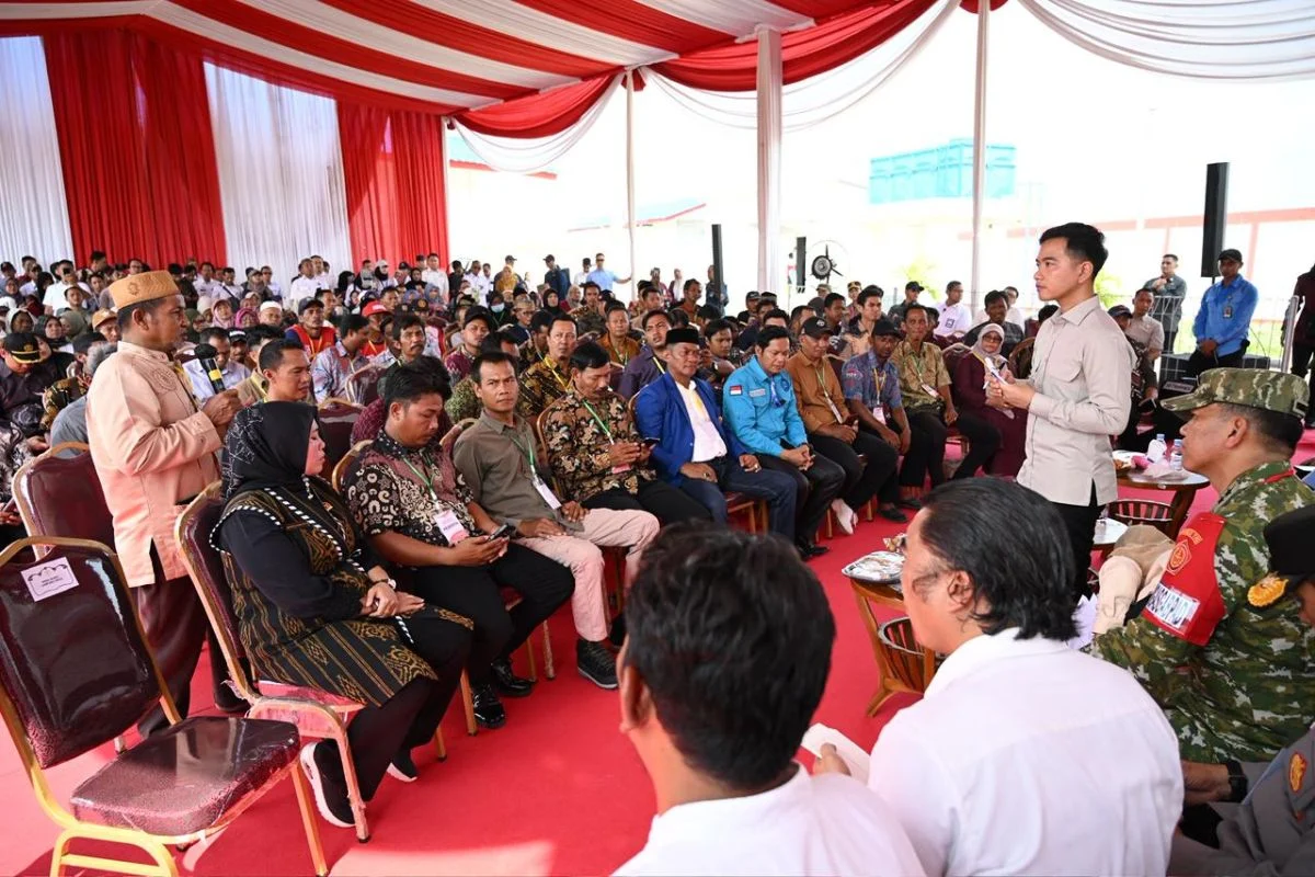 Gibran serap aspirasi nelayan dan petambak udang di Lampung Timur