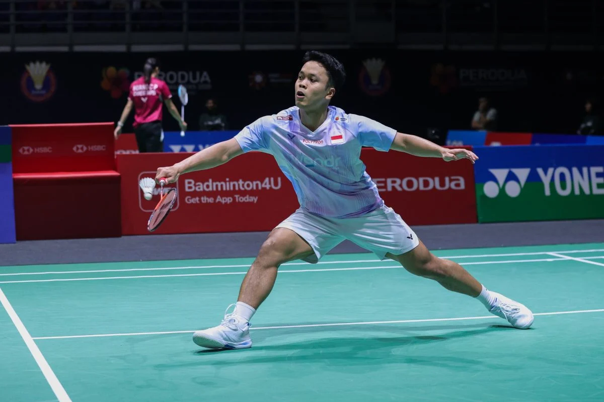 Ginting Fokus Pemulihan Fisik Menjelang Laga Melawan Popov di Malaysia Masters
